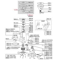 Allow to cool before putting on or taking off parts, and before cleaning. Mazzer Super Jolly Grinder Parts Espresso Parts