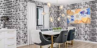 4 Model Wallpaper Ini Bikin Ruang Makan Tampak Luar Biasa Halaman All Kompas Com