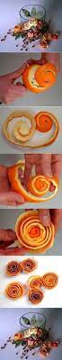 Flores De Olor Con Cascaras De Naranja Para Aromatizar La Casa Ideas Para Hacer Manualidades Decoracion Navidena Bricolaje Y Manualidades