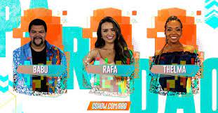 Veja como votar para eliminar no paredão #bbb21 #redebbb: Babu Rafa E Thelma Disputam Ultimo Paredao Do Bbb 20 Veja Como Votar