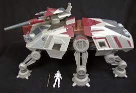 Hasbro Star Wars Clone Wars Republic At Te Tank Vehicle W Driver Star Wars Klone Clone Wars