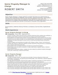 Senior Property Manager Resume Samples Qwikresume
