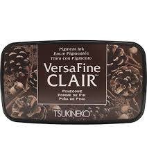 Tsukineko Versafine Clair Ink Pad Pinecone