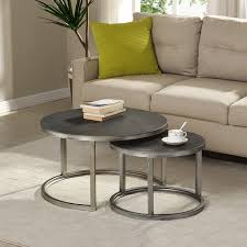 Hi loves, i finally changed my coffee table and had a chance to show you how i styled mine. Firstime Co Hayes Nesting 2 Piece Coffee Table Set 27 5 X 27 5 X 16 In On Sale Overstock 31804853