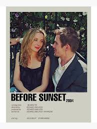 Before Sunset Poster Poster