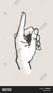Vector Drawing Hand Vector Photo Free Trial Bigstock This tutorial will show you how to draw a pointing hand, step by step. vector drawing hand vector photo