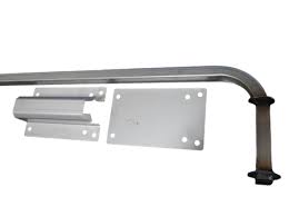This cabinet assembles like all of our wall. Flip Up Door