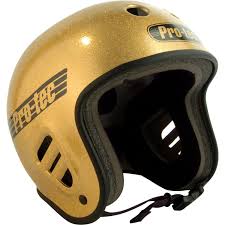 Amazon Com Protec Fullcut Gold Flake Small Helmet