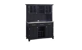 Bestå storage combination w/glass doors, walnut effect light . Amazon Com Home Styles Buffets Medium Cherry With Wood Top With Hutch Black Buffets Sideboards