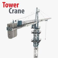 3d Tower Crane 3d Model Crane Tower 3d Model