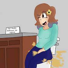 ModestPal (COMMS CLOSED 77) on X: Episode 3 of my OC Series is Up! After  farting in a model toilet in the bathroom display, Selena suddenly  struggles to hold it all in!