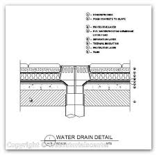 Water Drain Section Autocad Files Drainage Water Drain Section Engineers Home Autocad Drain Floor Drains