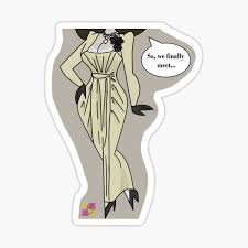 A community dedicated to the women of resident evil, especially 9'6 (290cm) tall vampire mother and her daughters. Lady Dimitrescu Stickers Redbubble