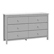 Unique style for dressers with 6 drawers, different sizes of drawers can meet your different storage requirements perfectly. Pebble Gray Kids Dressers Kids Bedroom Furniture The Home Depot