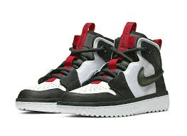Air Jordan 1 High React Black White Gym Red Nike Air Jordan 1 High React Mens Shoes 11 5 Black White Gym Red Ar5321 016 Nike Casual In 2020 Air Jordans Sneakers Men Fashion Jordans