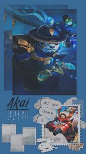  Akai Mobile Legend Wallpaper Aesthetic Di 2021 Estetika Biru Gambar Anime Gambar