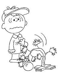 Mixing the colors brown and yellow will make what is described as a lighter and brighter shade of brown. Sad Charlie Brown Coloring Page Free Printable Coloring Pages For Kids