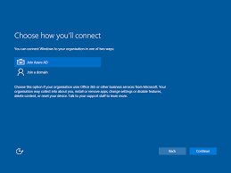 What Does The Setup Option This Pc Belongs To A Company Or Microsoft Community