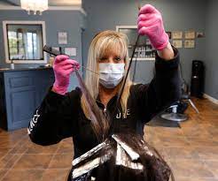 Hair salons are believed to have emerged in ancient egypt where hairdressers initially decorated their tools, scissors, lotions, and other styling materials to create a luxurious and almost artistically inclined. Hair Salons Reopen And Americans Rush Back The New York Times