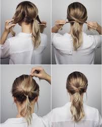 10 Easy Hairstyles For Long Hair To Do At Home Step By Step Hey Cinderella Office Hairstyles Medium Hair Styles Work Hairstyles