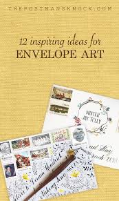 Coming Up With Fresh And Interesting Mail Art Ideas Can Be Difficult But It Doesn T Have To Be Check Out These Mail Art Envelopes Envelope Art Snail Mail Art