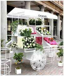 Chanel Flower Flower Shop Flower Cart Chanel Flower