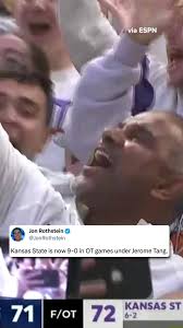 That stat about Jerome Tang 💯 #collegebasketball #cbb #jerometang #kstate  #octagonofdoom