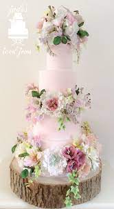 Sugar Flower Wedding Cake Paid Ponk Wow Royal Icing Lily Freesias Ivy Sweet Peas Roses Peony Sugar Flower Wedding Cake Pink Wedding Cake Golden Wedding Cake