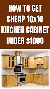 what is a 1010 kitchen cabinets? and