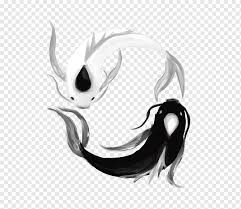 Download high quality fisherman silhouette clip art from our collection of 65,000,000 clip art graphics. Two White And Black Koi Fish Illustration Koi Yin And Yang Tattoo Black And White Idea Fish Watercolor Painting White Animals Png Pngwing