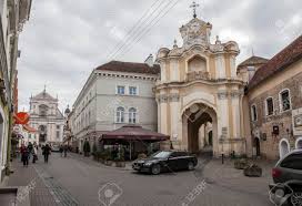 Litauen auf der karte europas. Altstadt In Vilnius Vilnius Ist Die Hauptstadt Von Litauen Und Seine Grosste Stadt Lizenzfreie Fotos Bilder Und Stock Fotografie Image 86659459