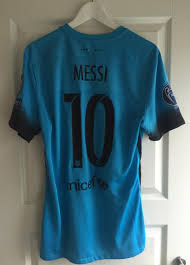 Le nouveau contrat de messi est en bonne voie, mais il n'est pas fait. Barcelona Troisieme Maillot De Foot 2015 2016 Sponsored By Qatar Airways