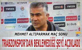Lig, ligler, ziraat türkiye kupası, futbol. Mehmet Altiparmak In Trabzonspor Maci Sonrasi Sozleri