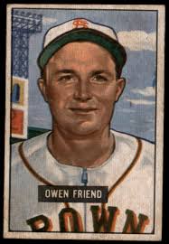 Amazon.com: 1951 Bowman # 101 Owen Friend St. Louis Browns (Baseball Card)  GOOD Browns : Collectibles & Fine Art