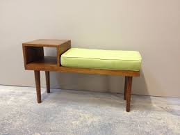 An old style telephone receiver. Telephone Side Table Finally Gets Its Cushion I Have 1 Left For Sale Hall D Entree Hall Entree