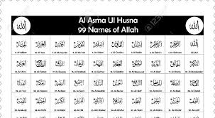 Asmaul husna (allohning 99 go'zal ismlari). Download Asmaul Husna Pdf 1 Lembar Contoh Makalah
