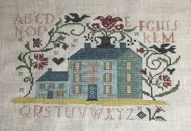 Summer House By Blackbird Designs In 2020 Cross Stitch House Sheep Cross Stitch Blackbird Designs