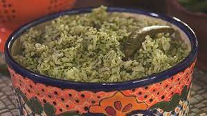 Tamaras Fresh From The Garden Green Rice Patis Mexican Table Patti Jinich Recipes Mexican Food Recipes Food