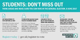 The campaign is part of design for democracy, an aiga initiative to increase civic participation through design. Register To Vote In General Election The University Of Edinburgh