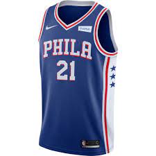 Philadelphia 76ers on vastuussa tästä sivusta. Philadelphia 76ers Men S Blue Joel Embiid Swingman Jersey By Nike Wells Fargo Center Official Online Store