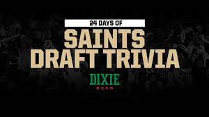 During the saints' first years in the nfl (joined 1967), al hirt would play his trumpet every time the saints scored a touchdown. Saints Dixie Beer Launch 24 Days Of Draft Trivia Sweepstakes