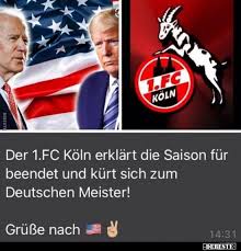 Der fc bayern hofft im zweiten anlauf auf eine verpflichtung von dayot upamecano. Der 1 Fc Koln Erklart Die Saison Fur Beendet Und Kurt Lustige Bilder Spruche Witze Echt Lustig