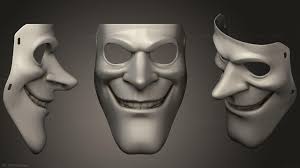 3D model (stl) Bobby Mask We Happy Few