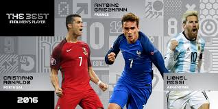 We have compared the major individual awards a professional footballer can receive. Ronaldo Messi And Griezmann Are The Three Contenders For The Best Besoccer