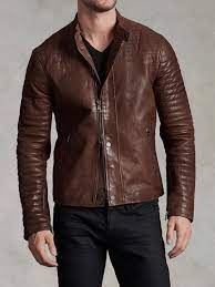 Wantering Luxe Menswear Leather Jacket Men Mens Designer Leather Jackets Mens Outfits
