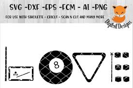 Download Billiards Svg Png Eps Dxf Ai Fcm Pool Svg Silhouette Cricut Scan N Cut Snooker Svg File 93511 Cut Files Design Bundles