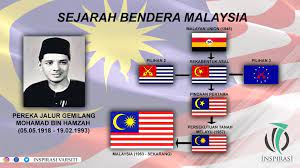 Bendera persekutuan tanah melayu yang sebelum ini berjumlah 11 jalur melintang berwarna merah dan putih telah bertambah jalurnya kepada 14 jalur sebaik sahaja kemasukan sabah, sarawak dan singapura dalam persekutuan malaysia pada 16 september 1963. Sejarah Bendera Malaysia 1 Inspirasi Varsiti Facebook