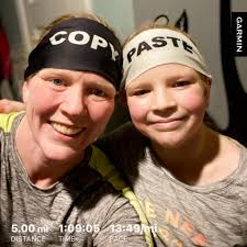 Walk 8 complete, 2/3 of the way there. Lots of waves again and flashing  lights from cars as it's dark so early now. But you still can't miss us in  our hats