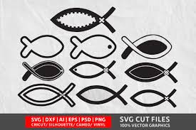 Download Christian Fish Graphic By Design Palace Creative Fabrica SVG Cut Files