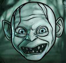 How To Draw Gollum Easy Step By Step Drawing Guide By Dawn Dragoart Com Charcoal drawing of gollum (smeagol) on newsprint; how to draw gollum easy step by step